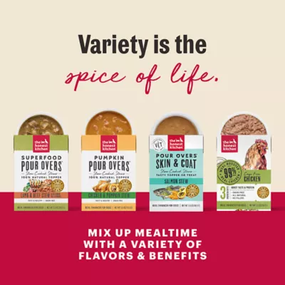 Product The Honest Kitchen Bone Broth Pour Overs All Life Stages Wet Dog Food Topper - Beef Stew, 5.5 oz