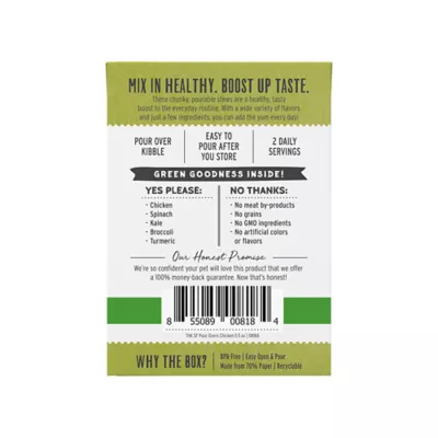 Product The Honest Kitchen Superfood Pour Overs All Life Stages Wet Dog Food Topper - Chicken Stew