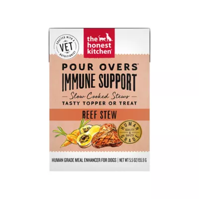 Product The Honest Kitchen Pour Overs Immune Support All Life Stages Wet Dog Food Topper - Beef Stew