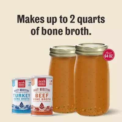 Product The Honest Kitchen Daily Boosters Dehydrated Bone Broth All Life Stages Dog Food Topper - Turkey