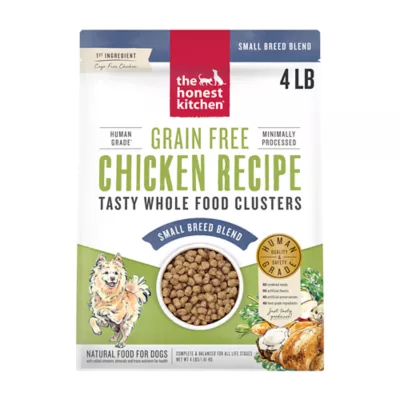 Product The Honest Kitchen Grain Free Clusters Small Breed Adult Dog Dry Food - Chicken