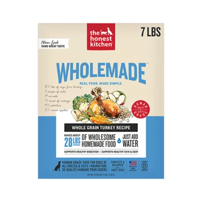 Product The Honest Kitchen Wholemade Whole Grain Adult Dehydrated Dog Food - Turkey