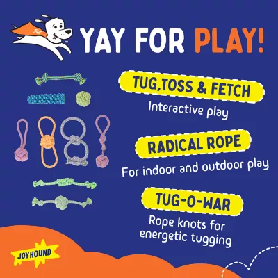 Product Joyhound® Value Pack Rope Dog Toy Set