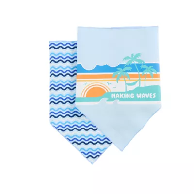Product Top Paw® Makin' Waves Dog Bandanas 2-Pack