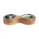 Product GF PET Mango Wood Figure-8 Double Feeder