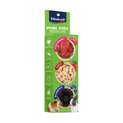 Product Vitakraft® Mini Pies - Strawberry, Apple & Blueberry