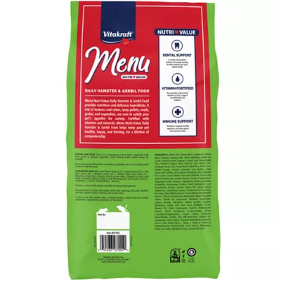 Product Vitakraft Menu Nutri-Value Hamster & Gerbil Food 2 LB