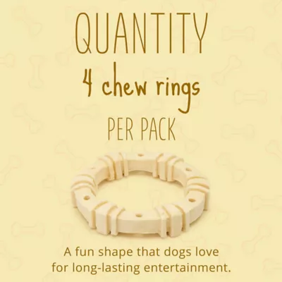 Product Better Belly Chew Rings Chicken Liver Flavor Dog Treats 4 Count 45.2 OZ