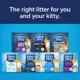 Product Fresh Step Heavy Duty Clumping Litter with Febreze Freshness, 30 Day Odor Control, Box, 22.5 LB