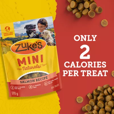 Product Zuke's Mini Naturals Tender Bites Dog Treats - Salmon Recipe