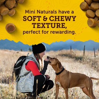 Product Zuke's Mini Naturals Tender Bites Dog Treats - Peanut Butter & Oats