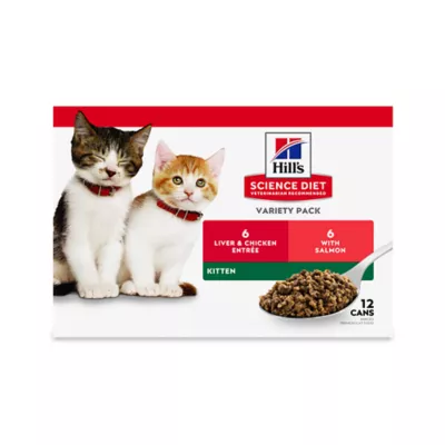 Product Hill's Science Diet Cat - Kitten, Variety Pack, 12 CT