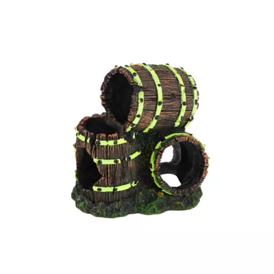 Product Top Fin® Aquarium Decor - Glow Barrels