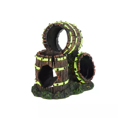 Product Top Fin® Aquarium Decor - Glow Barrels