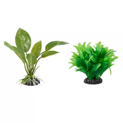 Product Top Fin® Mini Green Aquarium Plant Value Pack - 2 Count