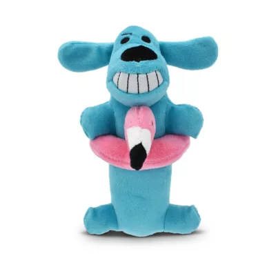 Product Multipet BoBo w/ Flamingo Floatie Squeaker Plush Dog Toy