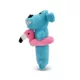 Product Multipet BoBo w/ Flamingo Floatie Squeaker Plush Dog Toy