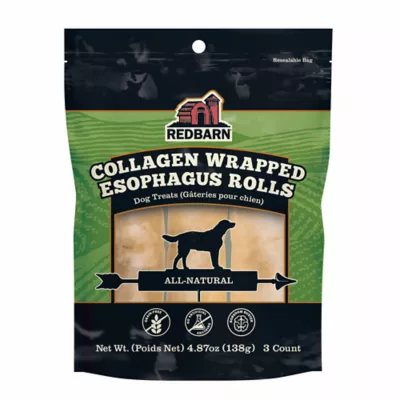 Product Redbarn Collagen Wrapped Esophagus Slices Dog Treats