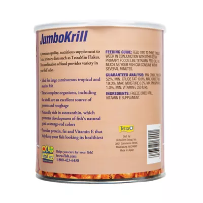 Product Tetra JumboKrill Freeze Dried 14 oz