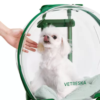 Product Vetreska Bubble Pet Carrier - Green & Clear
