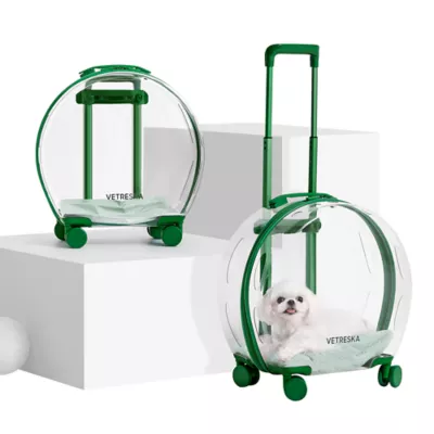 Product Vetreska Bubble Pet Carrier - Green & Clear