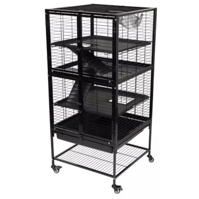 Product Full Cheeks™ Multi-Level City Condo Chinchilla Habitat