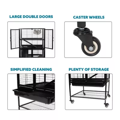 Product Full Cheeks™ Multi-Level City Condo Chinchilla Habitat