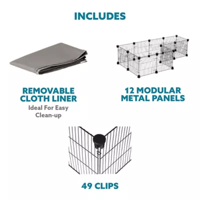 Product Full Cheeks™ Modular Play & Exercise Pen With Liner