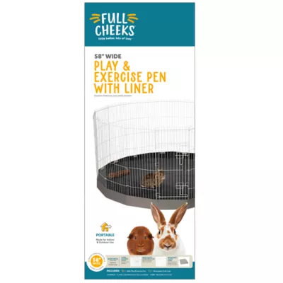 Product Full Cheeks™ 58" Wide Play & Excercise Pen With Liner