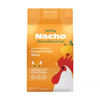 Product Made By Nacho Cat - Dry Food, Chicken, Duck, Quail, 10 LB