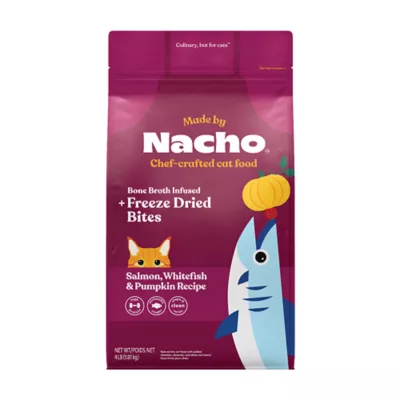 Product Made By Nacho Cat - Salmon, Whitefish, Pumpkin, 4 LB