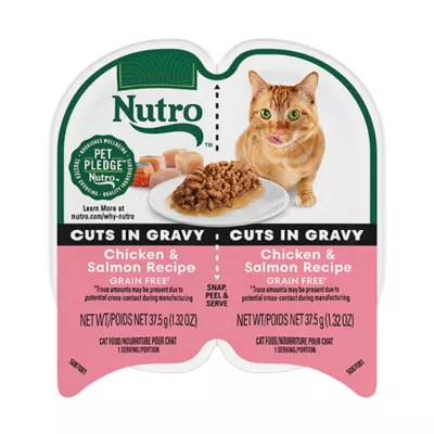 Product Nutro Cat -  Adult, Wet Food, Cuts in Gravy, Split Cup, 2.64 OZ