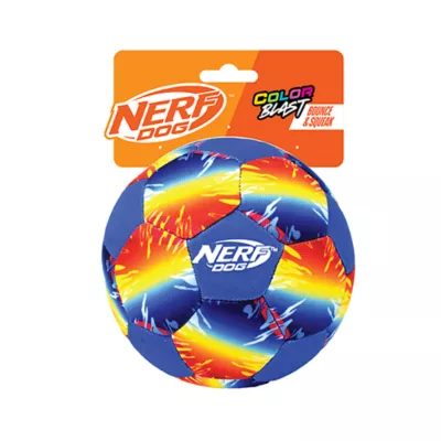 Product Nerf Color Blast Squeaker Ball Dog Toy
