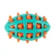 Product Joyhound® TPR Spiked Football Dog Toy