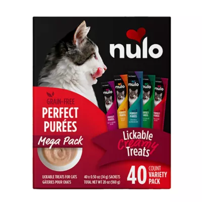 Product Nulo Perfect Puree Lickable Cat Treats Variety Pack