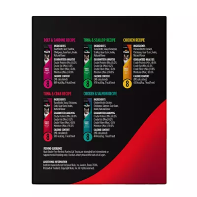 Product Nulo Perfect Puree Lickable Cat Treats Variety Pack