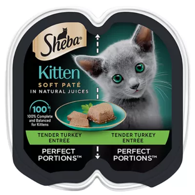 Product Sheba® Kitten Wet Cat Food - Turkey, 1 CT, 2.64 OZ