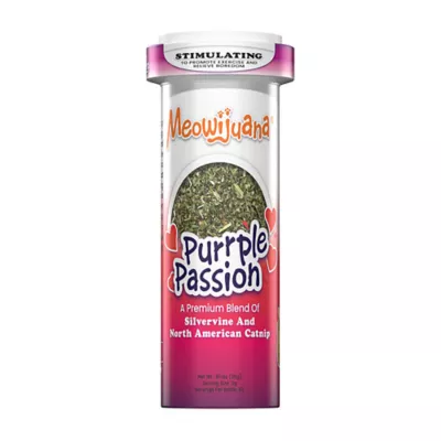 Product Meowijuana® Purrple Passion Organic Catnip and Silvervine Blend