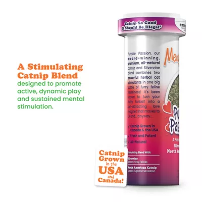 Product Meowijuana® Purrple Passion Organic Catnip and Silvervine Blend