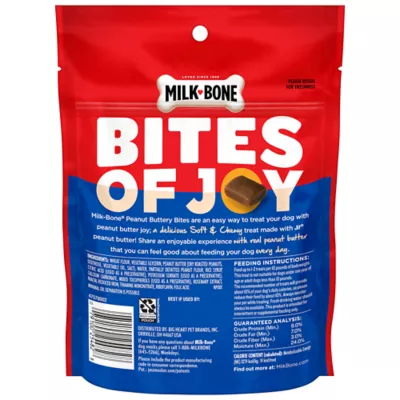 Product Milk-Bone X Jif Peanut Butter Bites Dog Treats 4.5 OZ