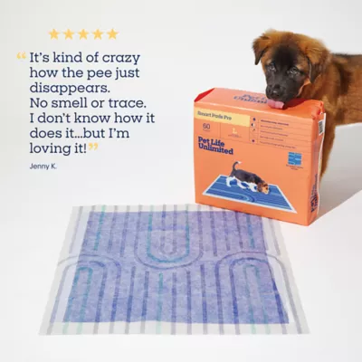 Product Pet Life Unlimited Smart Pads Pro Dog Pads, Large
