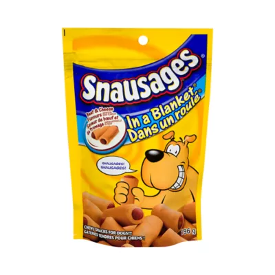 Product Snausages In-a-Blanket Dog Treats - Beef & Cheese
