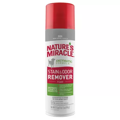Product Nature's Miracle Dog Stain & Odor Remover Foam, 17.5 oz