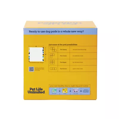 Product Pet Life Unlimited Create-A-Size Dog Pads, Modular, 50ct