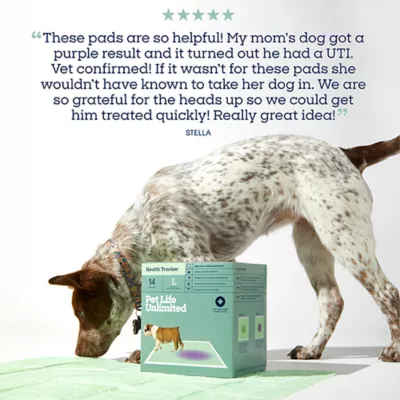 Product Pet Life Unlimited Health Tracker Dogs Pads, Large, 14ct