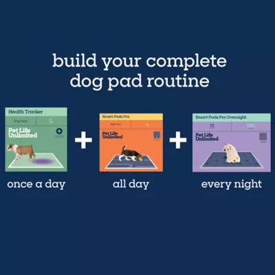 Product Pet Life Unlimited Health Tracker Dogs Pads, Large, 14ct
