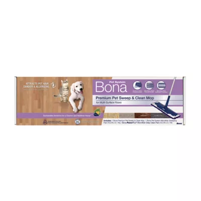Product Bona® Pet System Premium Pet Sweep & Clean Mop for Multi-Surface Floors