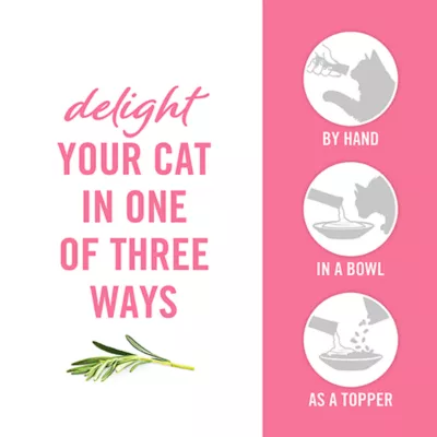 Product Fancy Feast Cat Treats - Savoury Purée Naturals with Natural Shrimp & Tuna