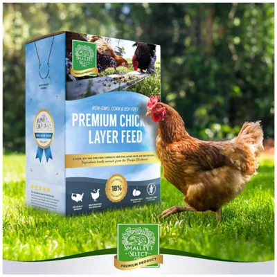 Product Small Pet Select Chicken Layer Feed Pellets 18%
