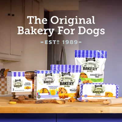 Product Three Dog Bakery Grain-Free Woofers Peanut Butter Banana 13 OZ